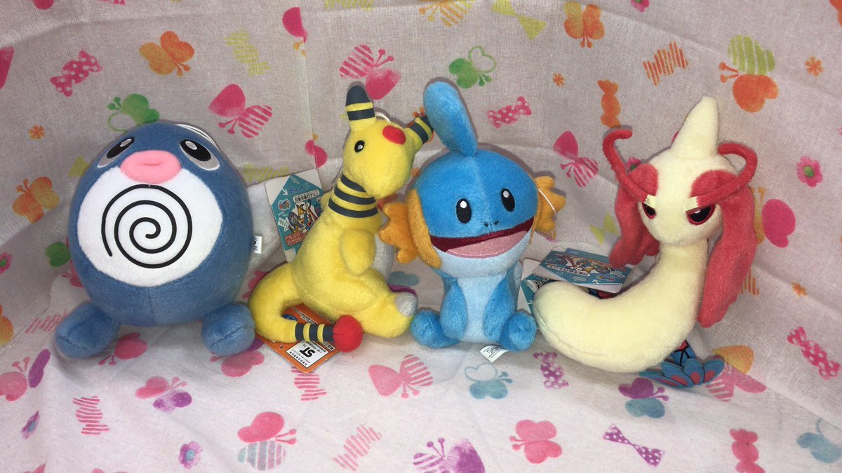 ポケモンのぬいぐるみが入荷しました。しっぽみてみて！シリーズなので、しっぽをアピールしてるポーズです #ポケモン #ニョロモ #デ... [ワンダーシティ札幌 プラボ札幌西町店【Twitter】]