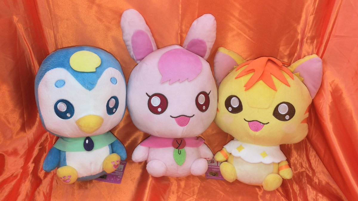 ラビリン・ペギタン・ニャトランのぬいぐるみも入荷しました。最初のラテのぬいぐるみと比べると小さいですが、こちらも大きめのぬい... [ワンダーシティ札幌 プラボ札幌西町店【Twitter】]