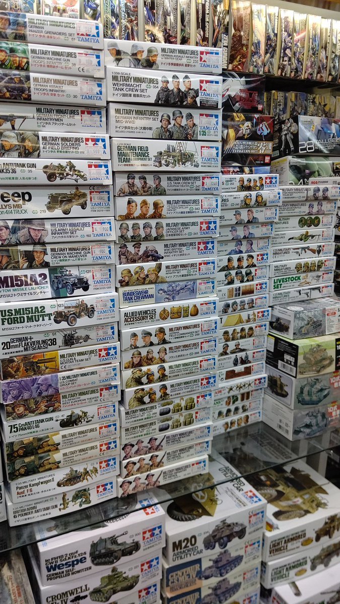 おもちゃの平野に田宮のミリタリープラモたくさん入荷しました！ [おもちゃの平野【Twitter】]
