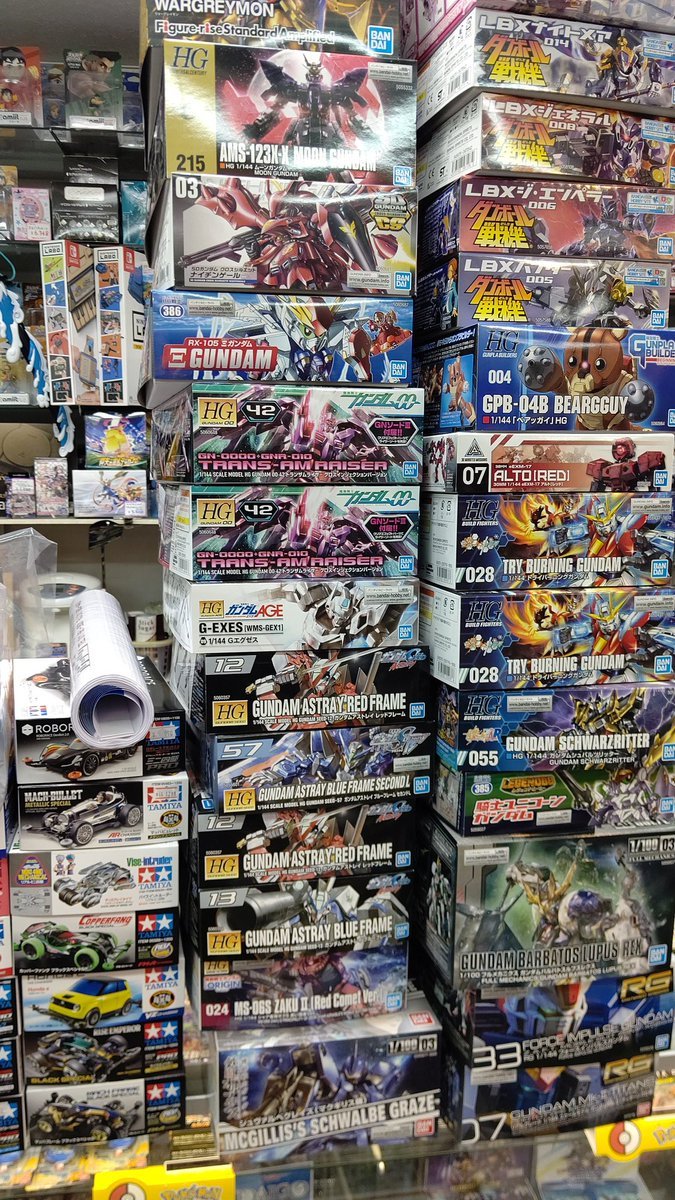 おもちゃの平野にガンプラ色々入荷してまーす [おもちゃの平野【Twitter】]