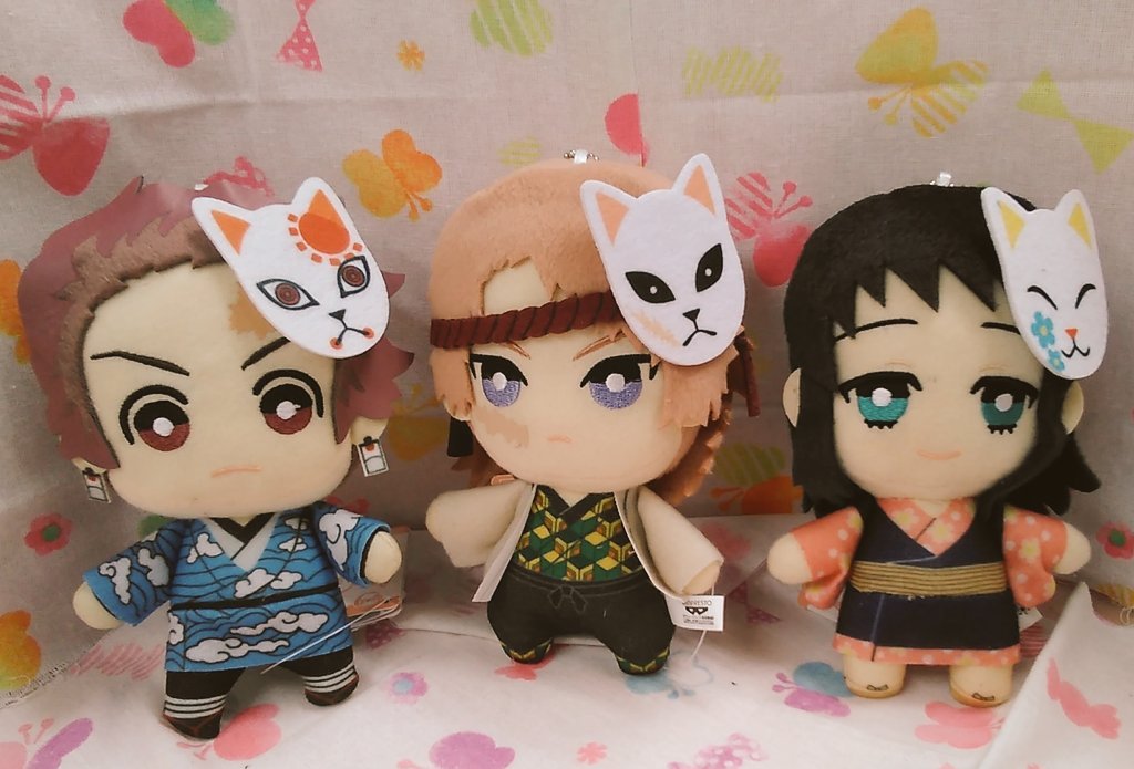 鬼滅の刃　ともぬい　～肆ノ型～　が入荷しました。最終選別の姿の炭治郎と錆兎と真菰が登場です。炭治郎以外の二人は初登場ですね。... [ワンダーシティ札幌 プラボ札幌西町店【Twitter】]