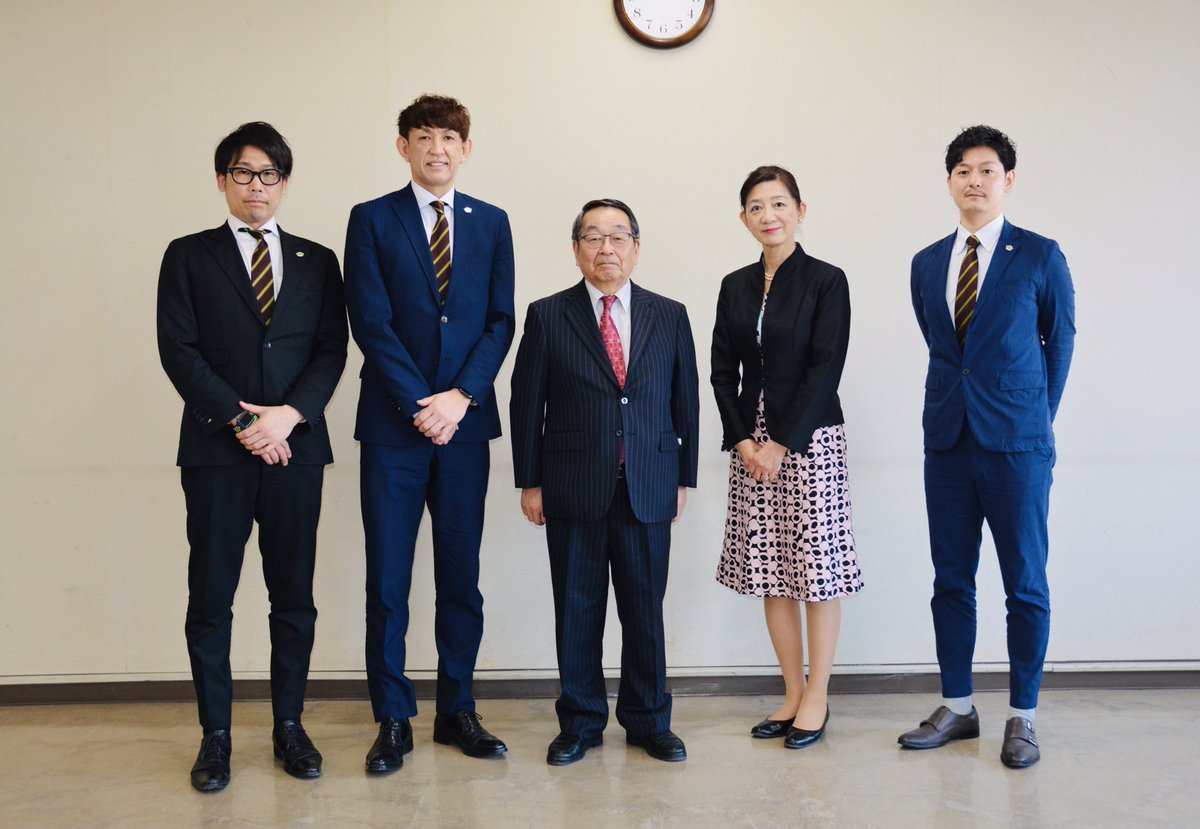 【レバンガ北海道U18始動に向けた恵庭市長表敬訪問実施のご報告】先日、#レバンガ北海道U18 の始動を目前に控え、活動拠点となる北... [レバンガ北海道【Twitter】]