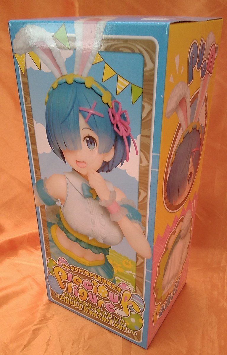 リゼロのレムのフィギュアが入荷してます。もこもこのうさみみとしっぽがかわいいイースターモチーフの衣装を着てますよ。アニメでは... [ワンダーシティ札幌 プラボ札幌西町店【Twitter】]