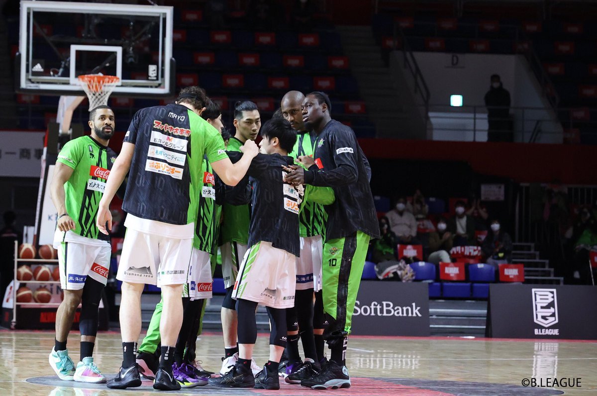GAME DAY.惜敗から一夜明け、気持ち新たに今日の一戦に挑みます！本日も #全緑応援 よろしくお願いします！#Bリーグ 2020-21 ... [レバンガ北海道【Twitter】]