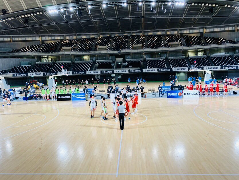 B.LEAGUE U15 CHAMPIONSHIP 2021 DAY22021.3.29.MON@東京体育館【GAME END】岩手ビッグブ... [レバンガ北海道【Twitter】]
