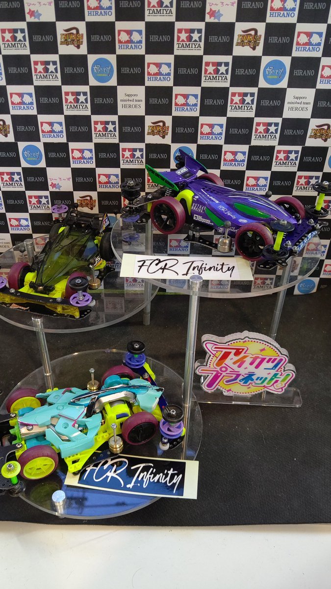 前回大会の優勝報告が漏れていました。３月２７日おもちゃの平野ミニ四駆大会、KPR部門優勝は、サッサさんです！！予選は全て完走... [おもちゃの平野【Twitter】]