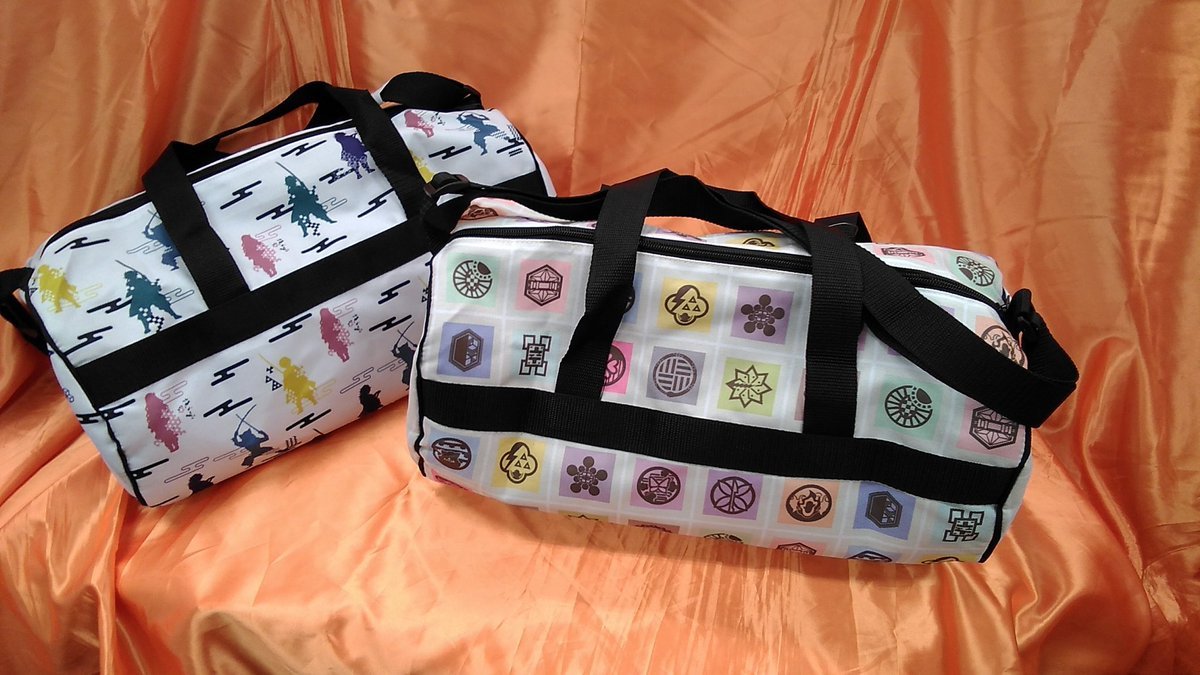 鬼滅の刃のボストンバッグが入荷してます。派手すぎず普段使いしやすいデザインですね。 #鬼滅の刃 [ワンダーシティ札幌 プラボ札幌西町店【Twitter】]