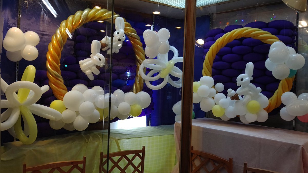 もうちょい足したかったけど、これで終わりかなぁ～#バルーンアート #おもちゃの平野 [おもちゃの平野【Twitter】]
