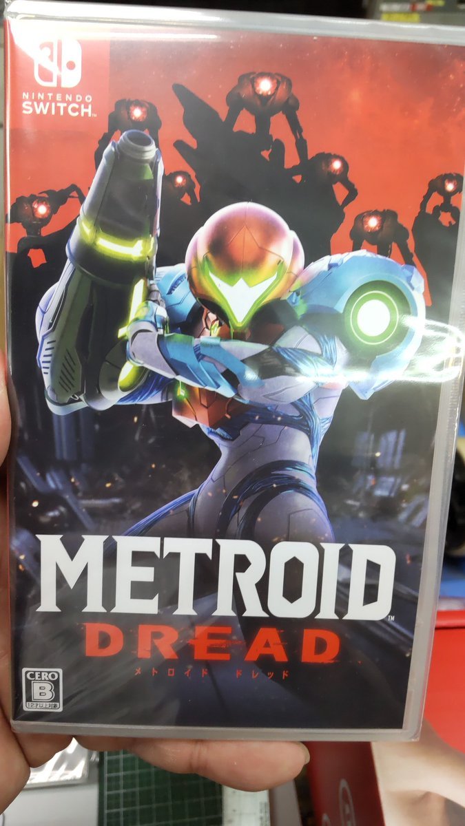 メトロイド　ドレッドこれは店頭販売分あるので明日発売です!楽しそうだなぁ。買っちゃおうかなぁ（笑） [おもちゃの平野【Twitter】]