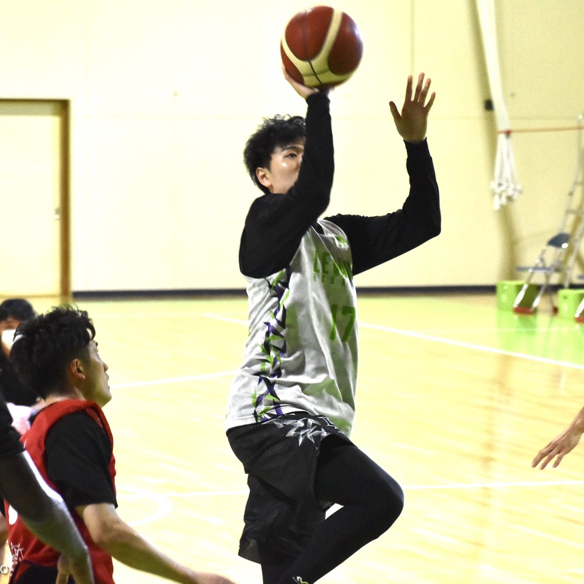 【B.LEAGUE 2021ｰ22 SEASON ホーム開幕節vs新潟 前メディア公開練習】#17 #山口颯斗 選手コメント「やっとホーム開... [レバンガ北海道【Twitter】]