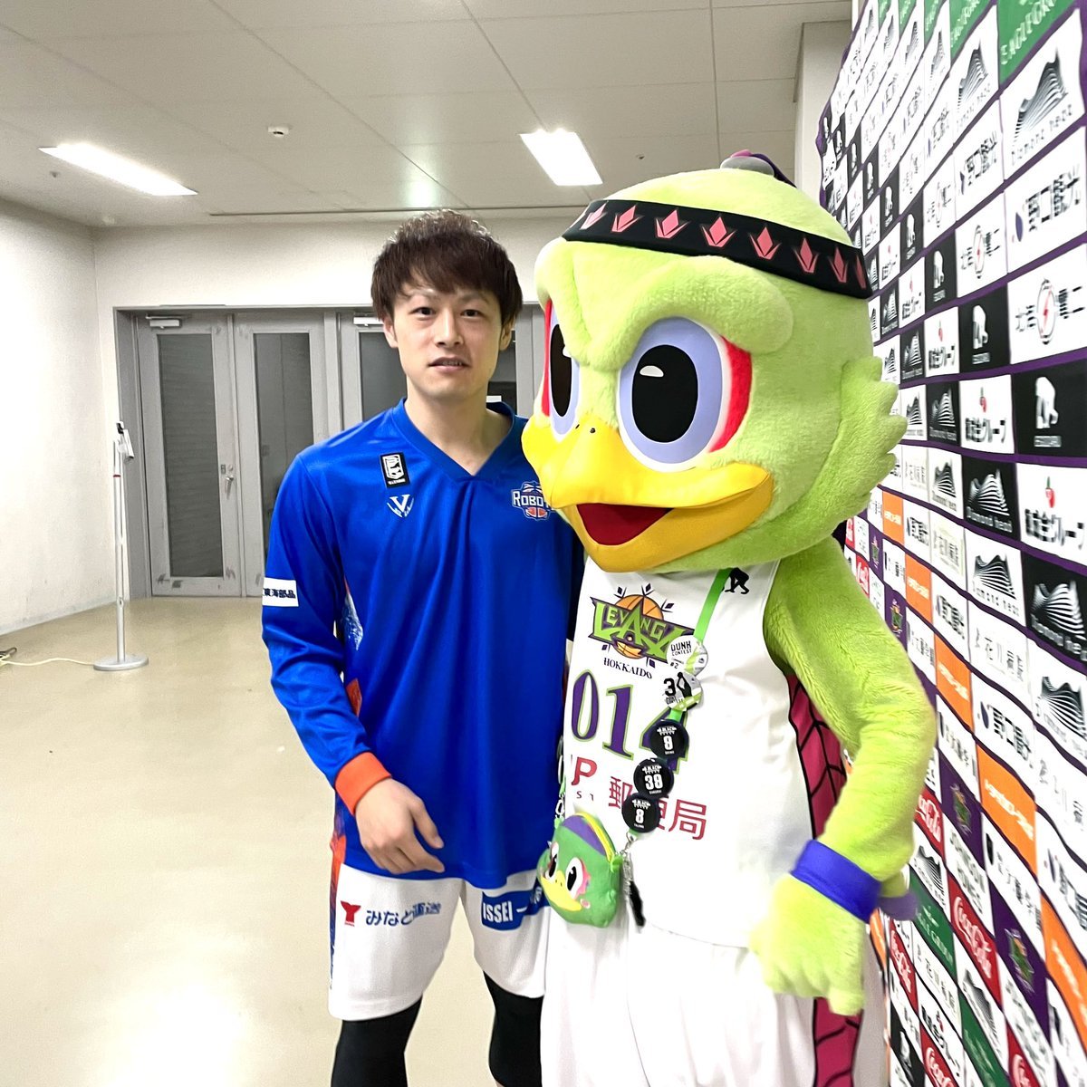 ️@北海きたえーる☺️🐤✨@ibarakirobots @11Asahi#レバンガ北海道 #天皇杯 https://t.co/B2NAxs... [レバンガ北海道【Twitter】]