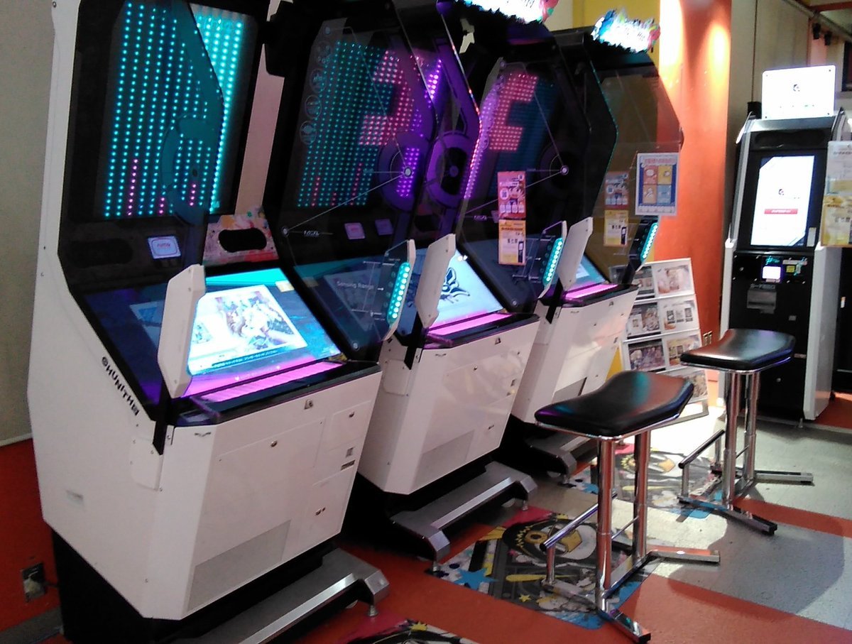 チュウニズムが1台増えて3台になりました！ [ワンダーシティ札幌 プラボ札幌西町店【Twitter】]