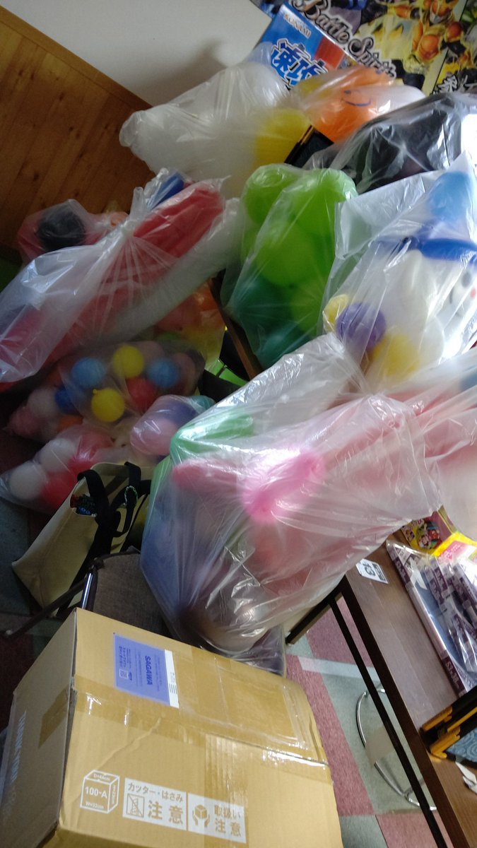 明日の準備完了‼️(本日は定休日です。店舗の営業はしておりません) [おもちゃの平野【Twitter】]