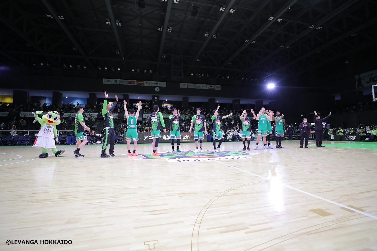 23日間、オールスターでプレーする姿が見たい！日頃のエールの気持ちを込めて。などなど、全緑での投票、ありがとうございました⛄️... [レバンガ北海道【Twitter】]