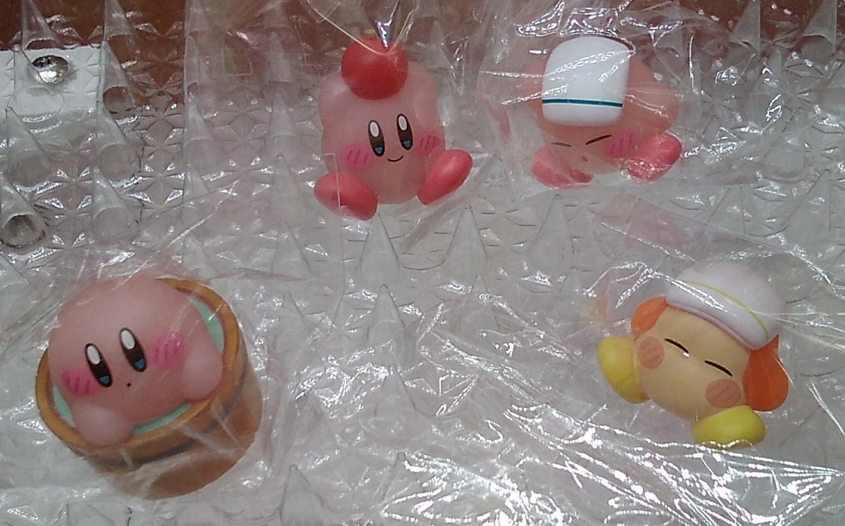ナムコ限定の星のカービィのソフビフィギュアが入荷しました。#星のカービィ [ワンダーシティ札幌 プラボ札幌西町店【Twitter】]