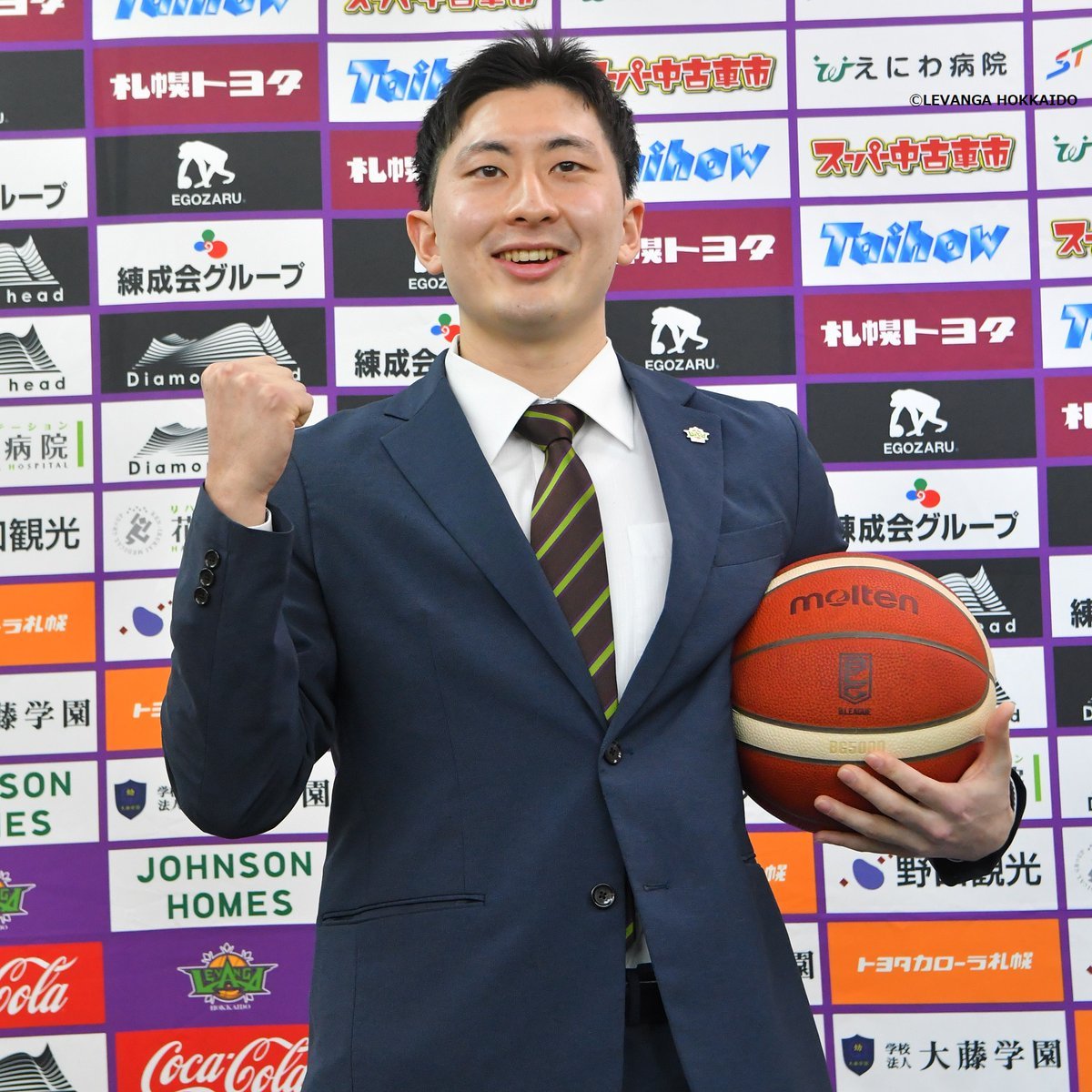 本日、2021-22シーズンの特別指定選手としてレバンガ北海道へ加入いたしました、#66 #松下裕汰 選手の入団会見を実施いたしました。..... [レバンガ北海道【Twitter】]