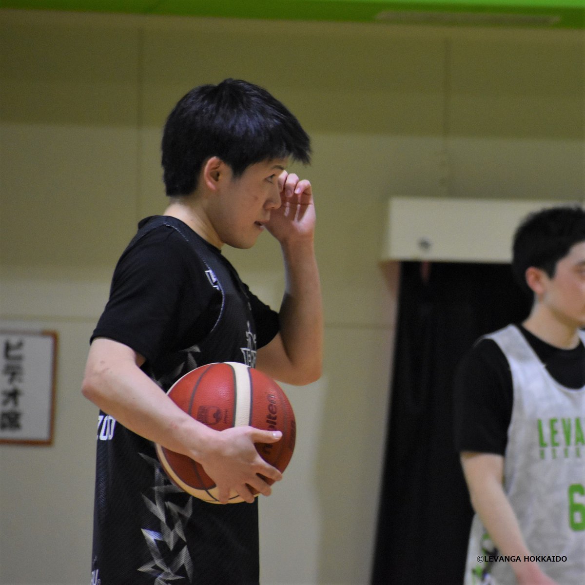 B.LEAGUE 2021ｰ22 SEASON 第22節vs群馬クレインサンダーズ 前メディア公開練習🏀#寺園脩斗 選手コメント「今週末の... [レバンガ北海道【Twitter】]