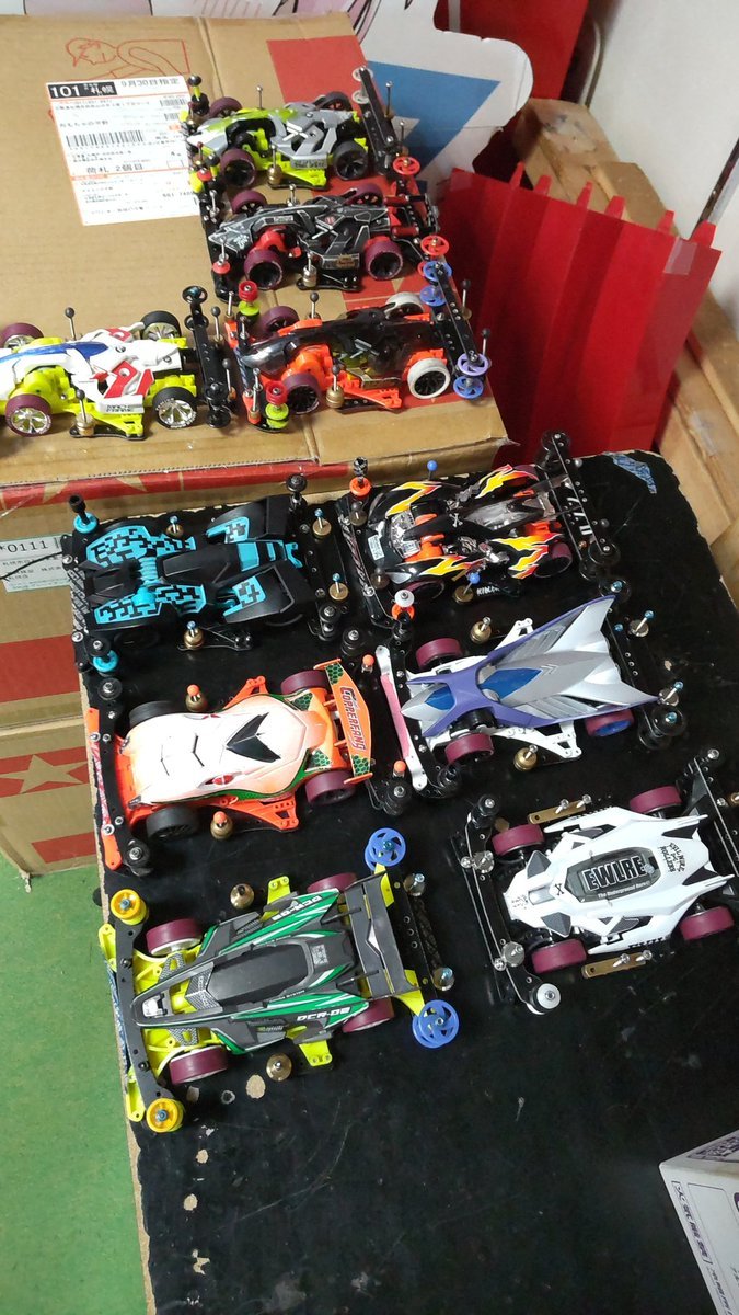 おもちゃの平野ミニ四駆大会、ＫＰＲ部門始めまーす [おもちゃの平野【Twitter】]