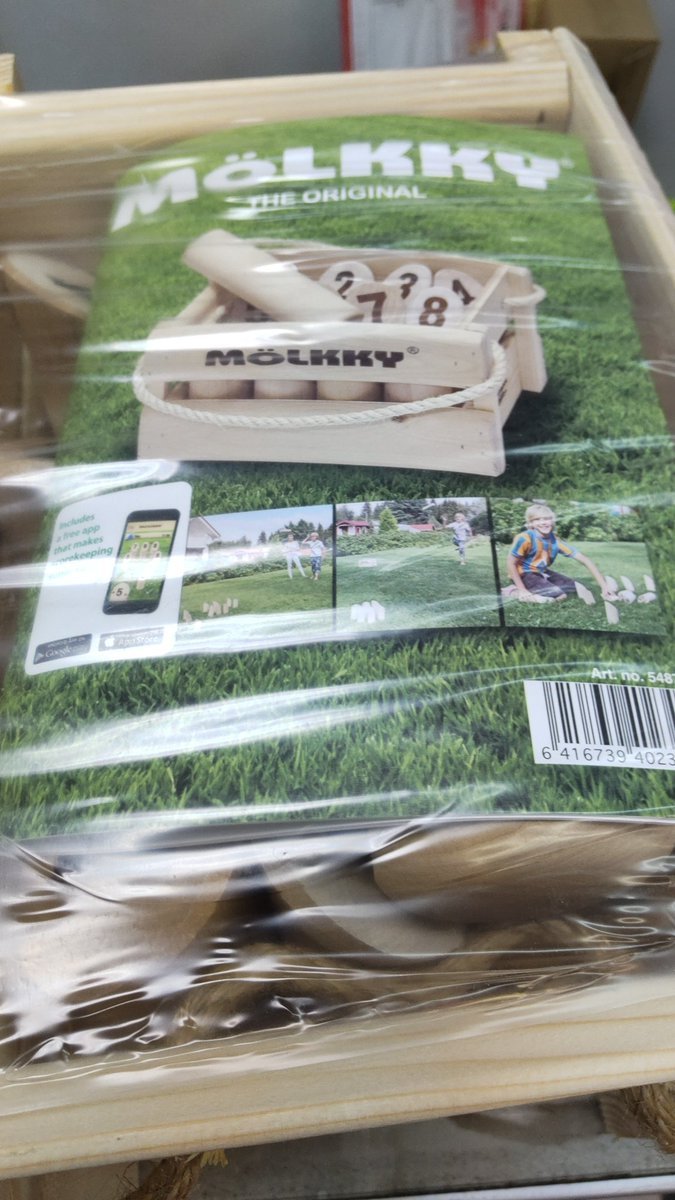 おもちゃの平野に朝の情報番組イチモニで紹介されていたモルック、在庫ありますよ!すぐに遊びたい方、いませんか?よろしくお... [おもちゃの平野【Twitter】]