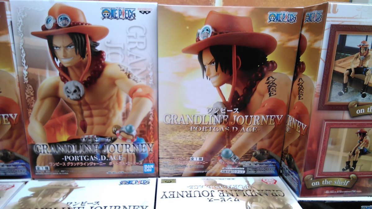ワンピースのPORTGAS.D.ACEのフィギュアが入荷しました。#ワンピース　#ACE [ワンダーシティ札幌 プラボ札幌西町店【Twitter】]