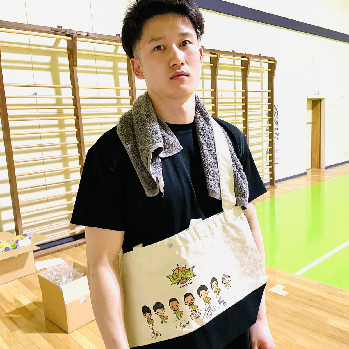 ブースの位置が変更になっております🙇‍♂️📍1階 入場口入ってすぐ中央スペース道新ブースにて【北海道新聞】または【道スポ】を新規... [レバンガ北海道【Twitter】]