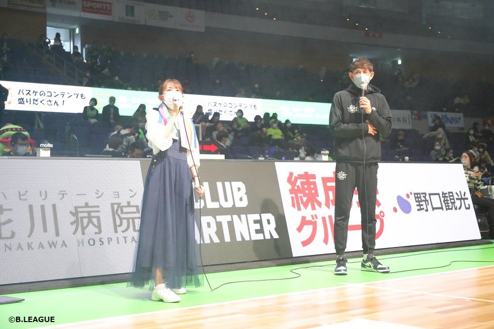 前節開催した『LEVANGA GIRL’S DAY’S』では、4/23(土)に #STV #大家彩香 アナウンサーが会場に駆けつけてください... [レバンガ北海道【Twitter】]