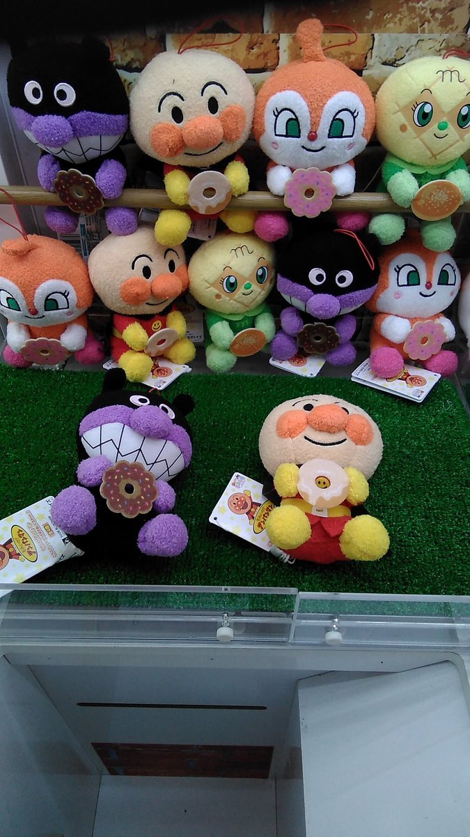 それいけ!アンパンマンころふわ　ドーナツ大好きぬいぐるみver.2が入荷しました#アンパンマン　#ドーナツ [ワンダーシティ札幌 プラボ札幌西町店【Twitter】]