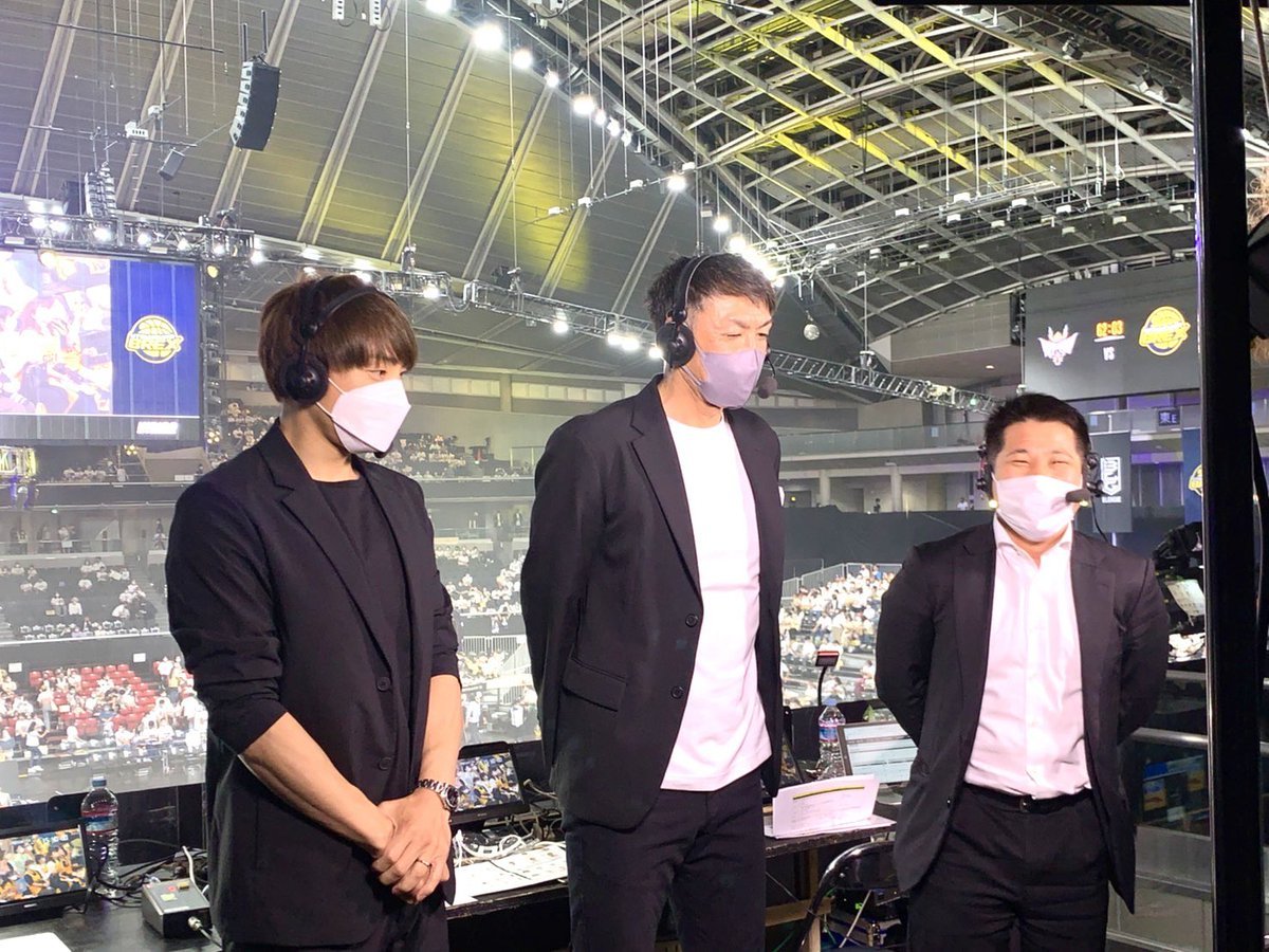 『日本生命 B.LEAGUE FINALS 2021-22』#バスケットLIVE での配信がスタート📡✨ゲスト解説の #五十嵐圭 選手と共... [レバンガ北海道【Twitter】]