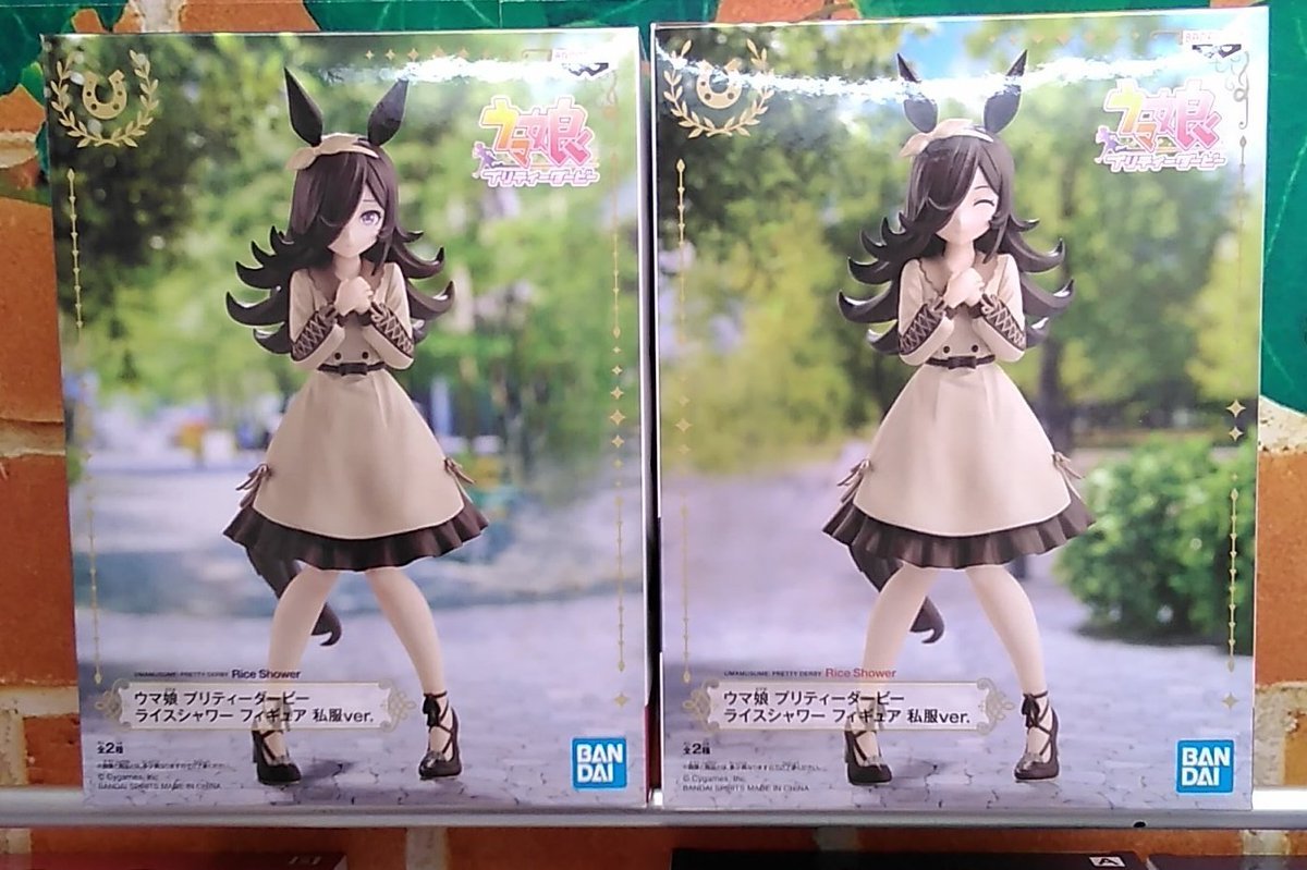 ウマ娘のライスシャワーのフィギュアが入荷しました。ナムコ限定です！すでに多くのお客様が獲得され残りわずかとなっておりますの... [ワンダーシティ札幌 プラボ札幌西町店【Twitter】]