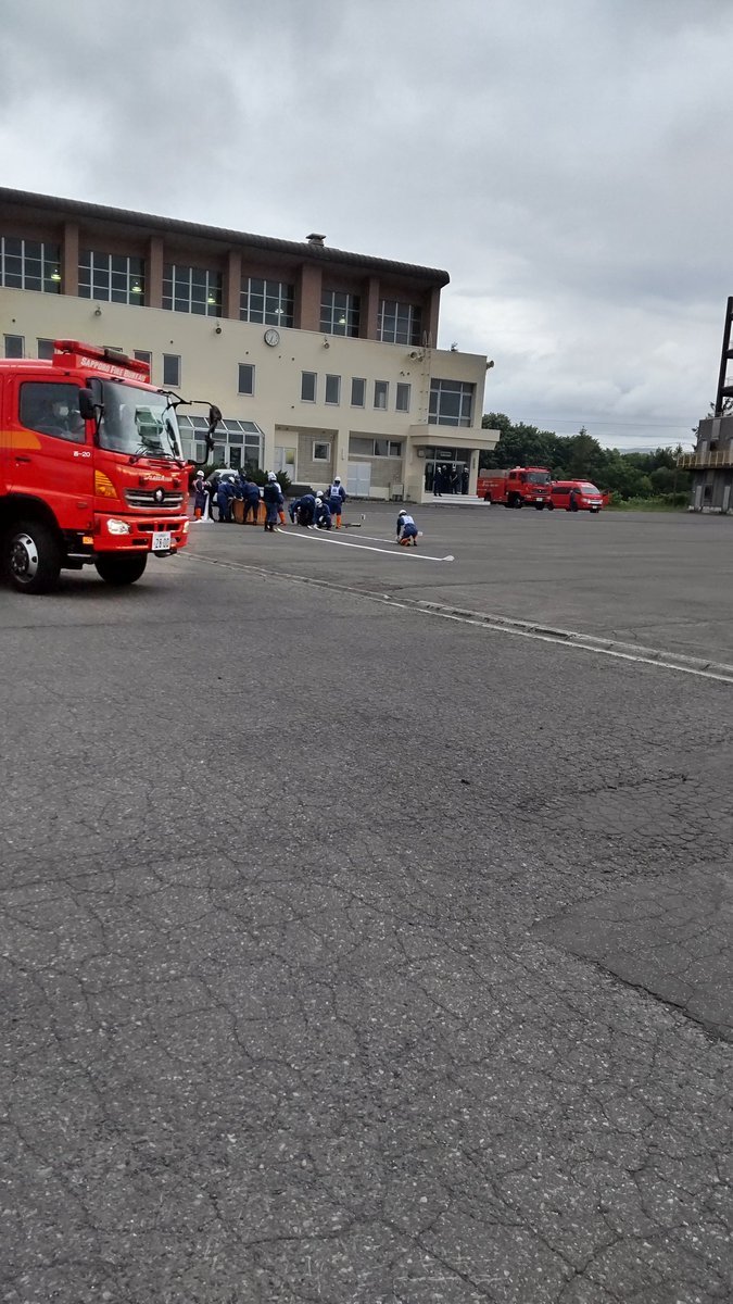 消防団訓練実施日!頑張る! [おもちゃの平野【Twitter】]