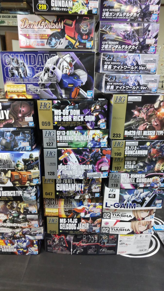 今日もおもちゃの平野にプラモデルが入荷してますよろしくおねがいします [おもちゃの平野【Twitter】]