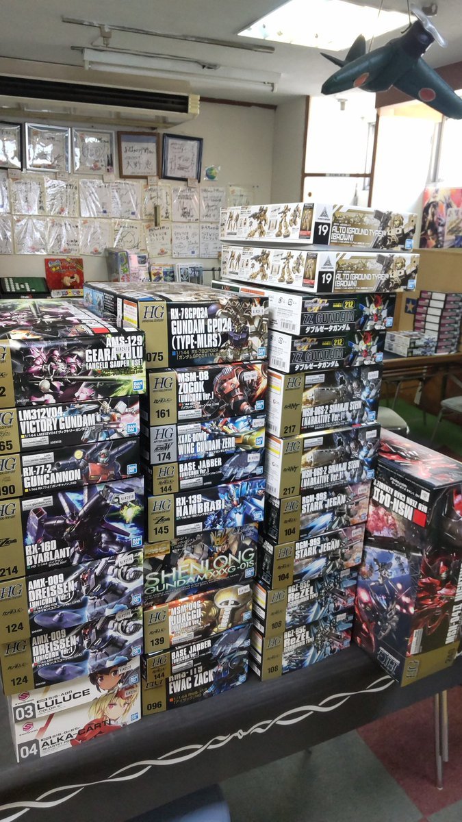 おもちゃの平野に更にプラモデルが再入荷してます今週は、プラモデル大盛りですよろしくおねがいします [おもちゃの平野【Twitter】]