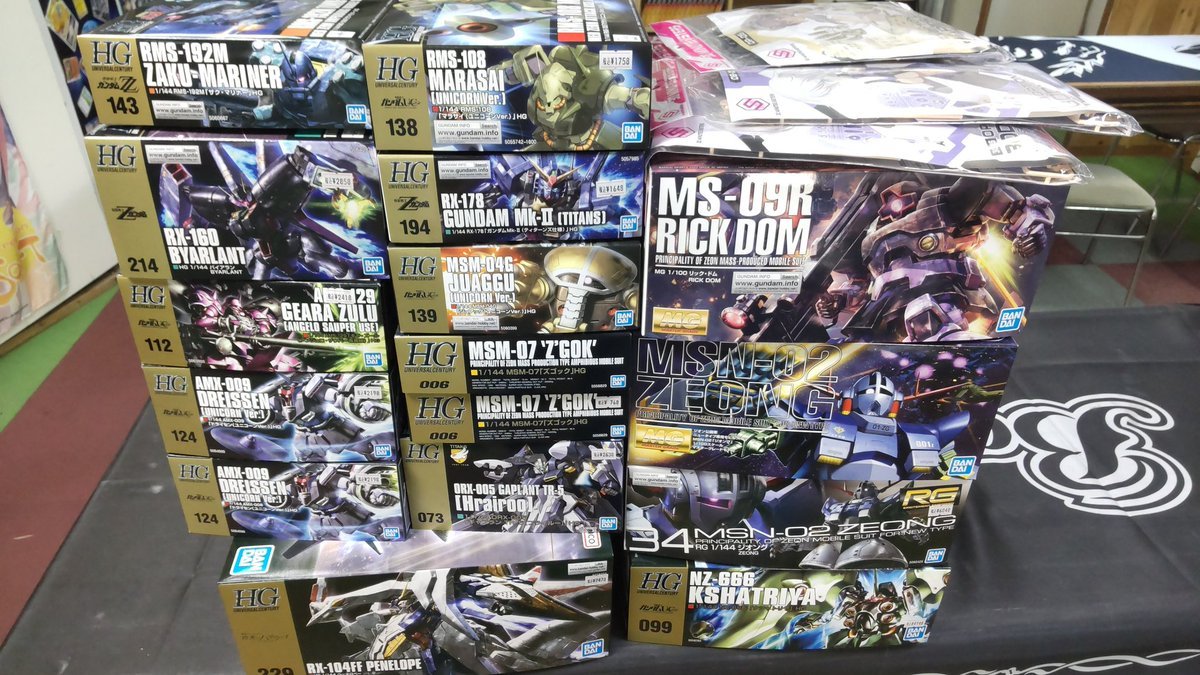 おもちゃの平野プラモデル、更に追加来てまーすよろしくおねがいします [おもちゃの平野【Twitter】]