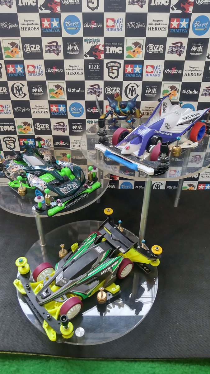 おもちゃの平野ミニ四駆大会KPR部門、優勝はまつ君です!おめでとうございます [おもちゃの平野【Twitter】]