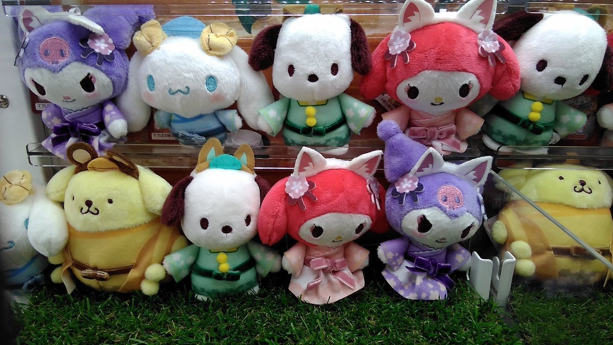 サンリオキャラクターズ KAWAII けもの夜行 マスコット入荷致しました。#サンリオ　#KAWAII #けもの夜行 [ワンダーシティ札幌 プラボ札幌西町店【Twitter】]