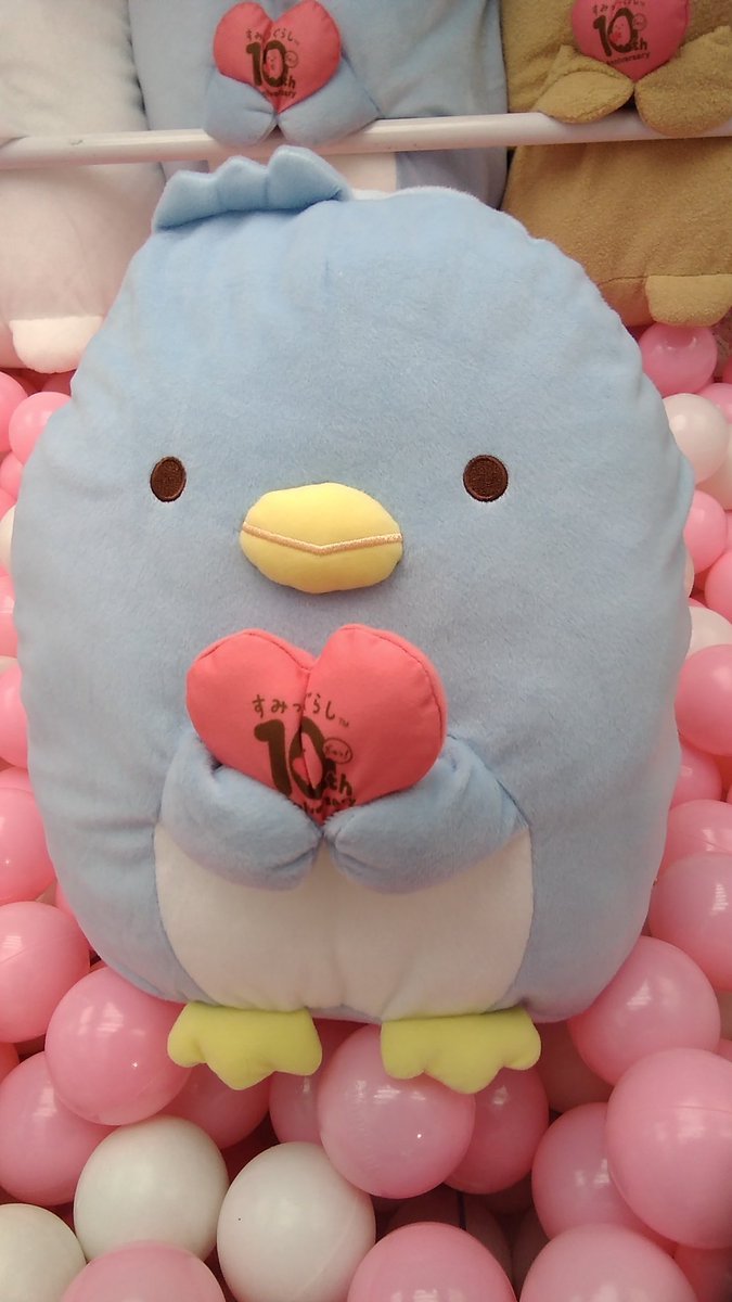 すみっコぐらしのぺんぎん(本物)の大きなぬいぐるみが入荷しました。#すみっコぐらし [ワンダーシティ札幌 プラボ札幌西町店【Twitter】]