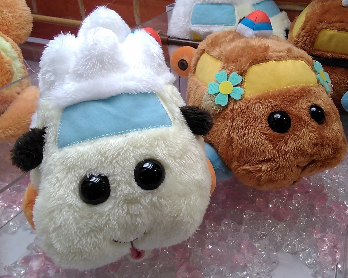 モルカーのぬいぐるみが入荷しました#モルカー #アビー #チョコ [ワンダーシティ札幌 プラボ札幌西町店【Twitter】]