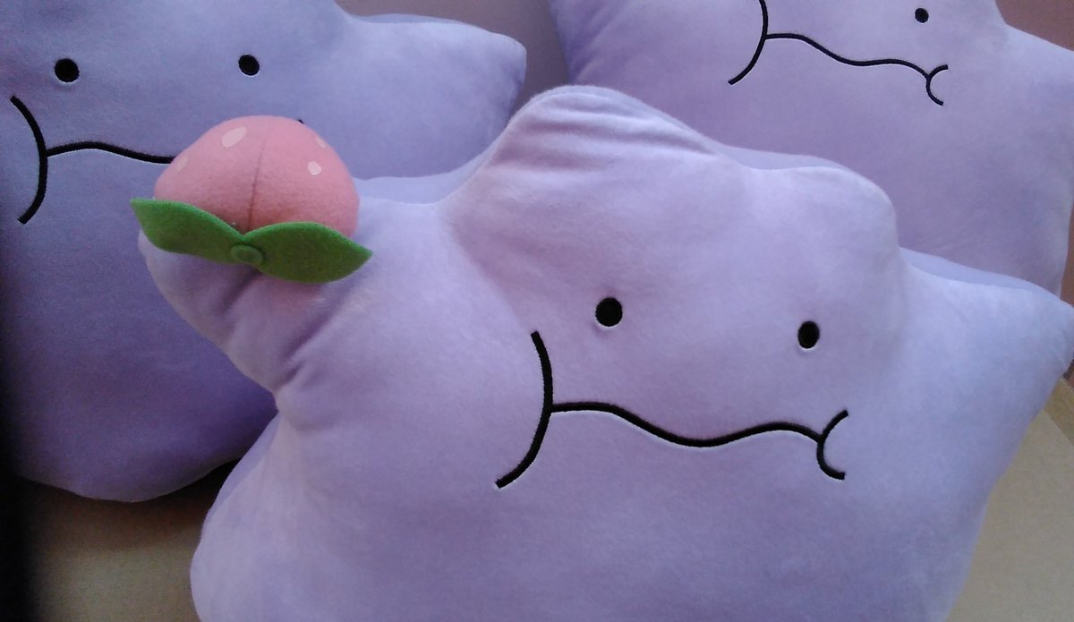 ポケットモンスター もぐもぐタイムめちゃでかぬいぐるみ　～メタモン～入荷致しました。#メタモン　#ポケモン　#ポケットモンス... [ワンダーシティ札幌 プラボ札幌西町店【Twitter】]