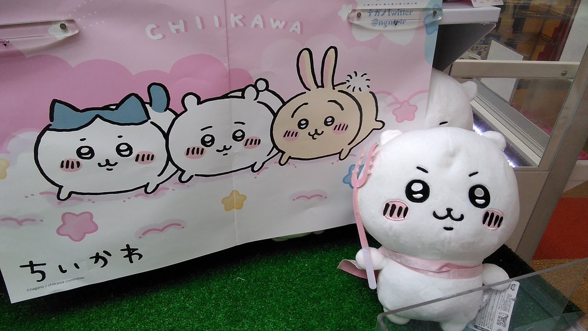 ちいかわ 将来のゆめBIG ぬいぐるみ入荷致しました。#ちいかわ　#ぬいぐるみ [ワンダーシティ札幌 プラボ札幌西町店【Twitter】]