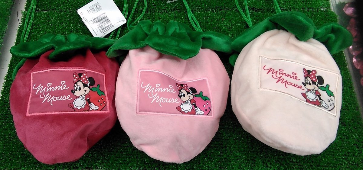 ミニーマウスの巾着が入荷しましたナムコ限定景品です！#ミニーマウス [ワンダーシティ札幌 プラボ札幌西町店【Twitter】]