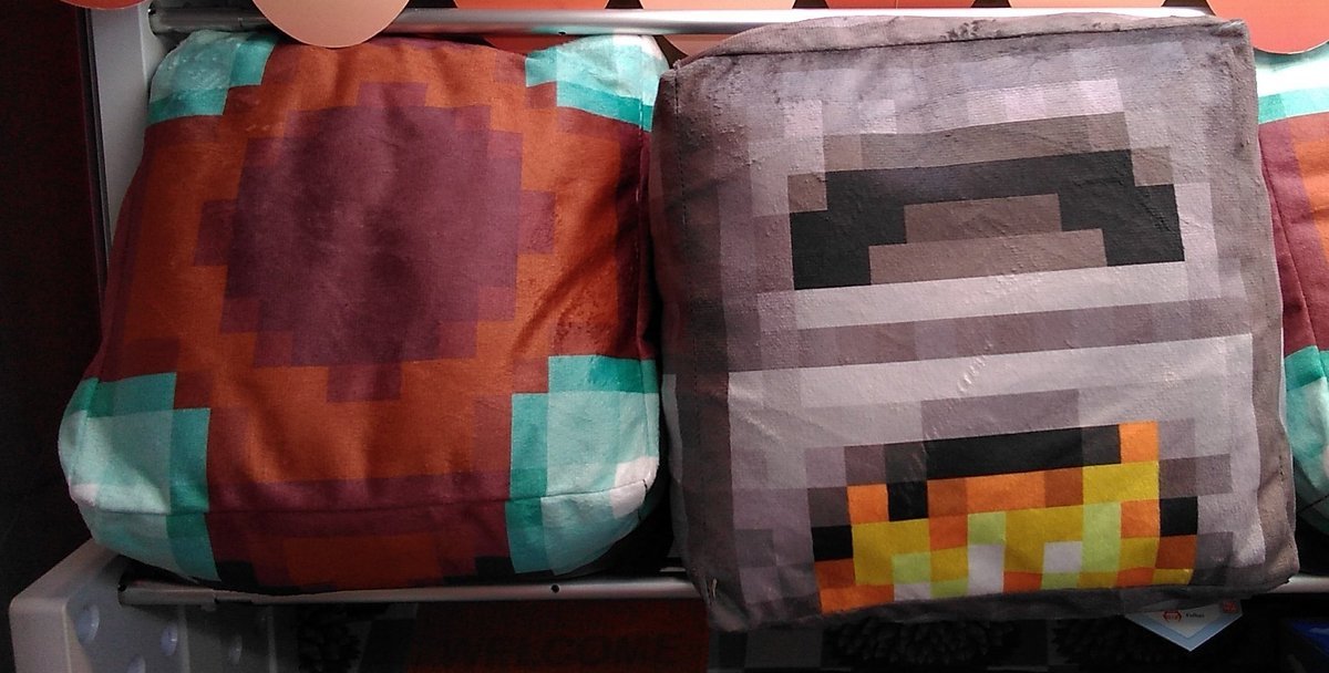 マインクラフトのブロックぬいぐるみが入荷しました#マイクラ [ワンダーシティ札幌 プラボ札幌西町店【Twitter】]