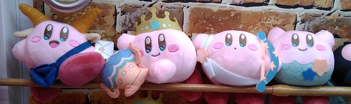 星のカービィのぬいぐるみが入荷しました#カービィ [ワンダーシティ札幌 プラボ札幌西町店【Twitter】]