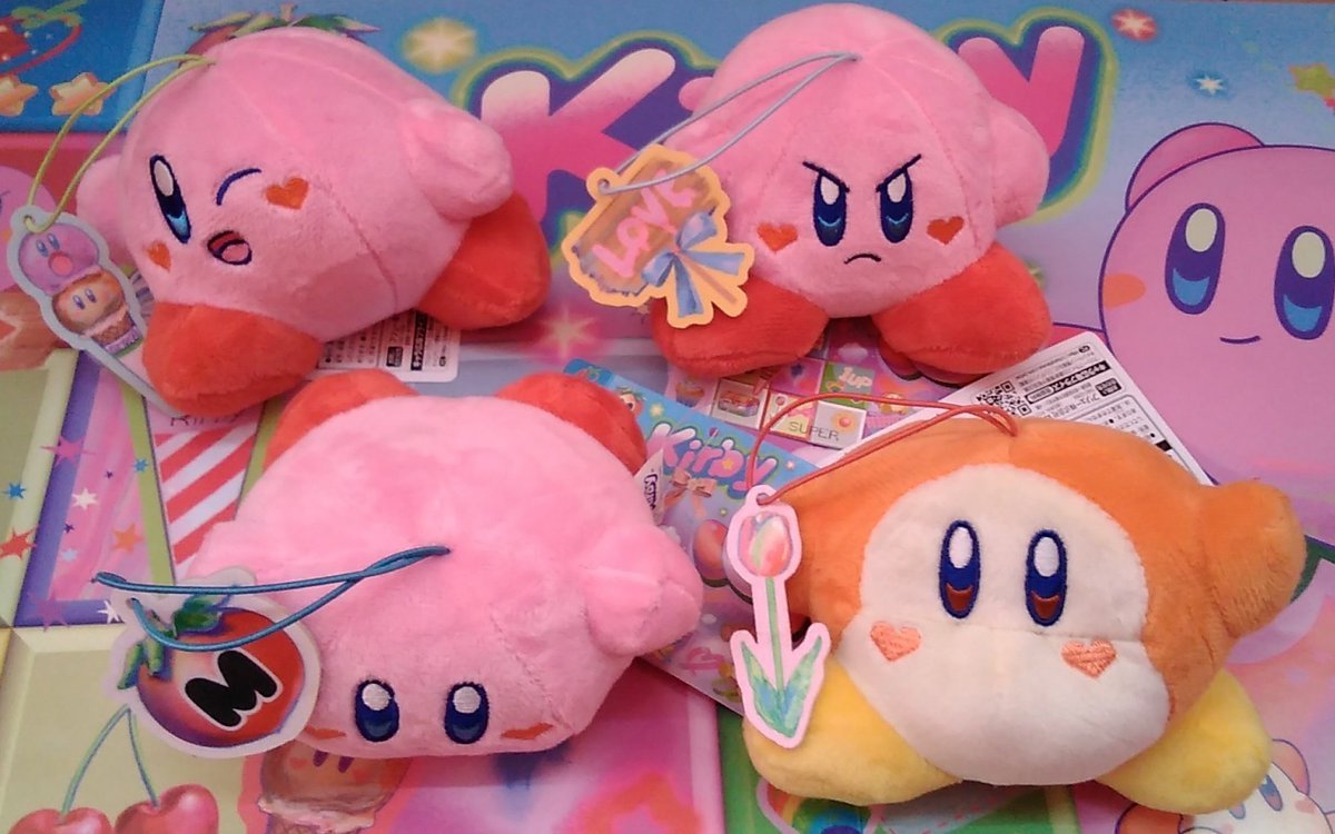 星のカービィのマスコットが入荷しました#カービィ [ワンダーシティ札幌 プラボ札幌西町店【Twitter】]