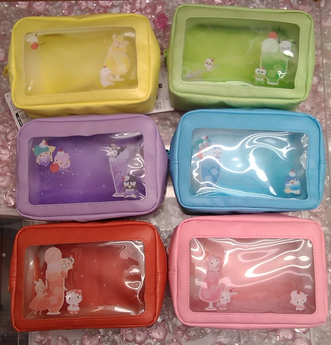 サンリオキャラクターズのポーチが入荷しましたナムコ限定景品です！#サンリオキャラクターズ [ワンダーシティ札幌 プラボ札幌西町店【Twitter】]
