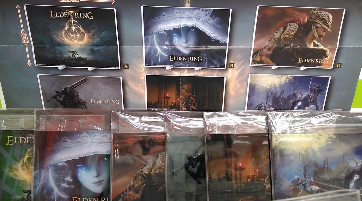 ELDEN RINGのアクリルボードが入荷しましたナムコ限定景品です！#エルデンリング [ワンダーシティ札幌 プラボ札幌西町店【Twitter】]