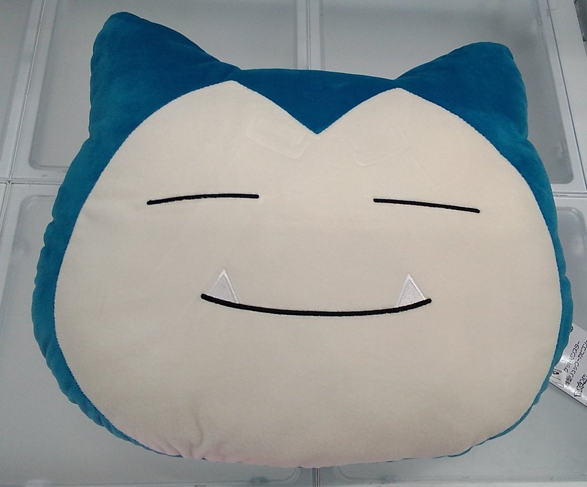 ポケットモンスターの顔型リュックが入荷しました#ポケモン #カビゴン [ワンダーシティ札幌 プラボ札幌西町店【Twitter】]