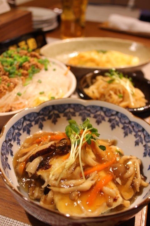 昨日と今日。おすすめＭＥＮＵ！ [深夜食堂 きーちゃんのおうちごはん【ブログ】]