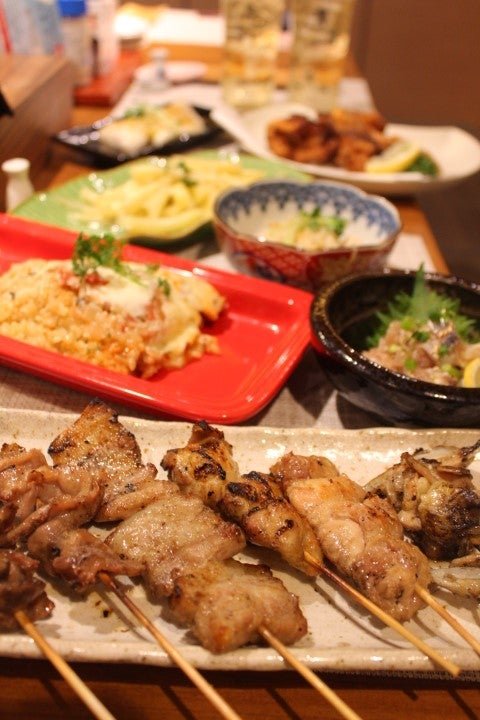 一本一本、お店で手打ちしている焼き鳥 [深夜食堂 きーちゃんのおうちごはん【ブログ】]