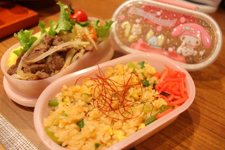牛カルビ炒飯弁当 [深夜食堂 きーちゃんのおうちごはん【ブログ】]