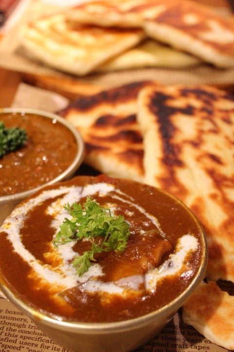 自家製ナンとカレー二種 [深夜食堂 きーちゃんのおうちごはん【ブログ】]
